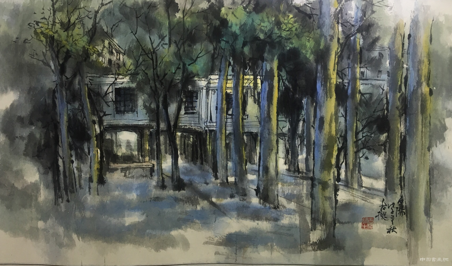 著名国画家侯昌文画展在京开幕