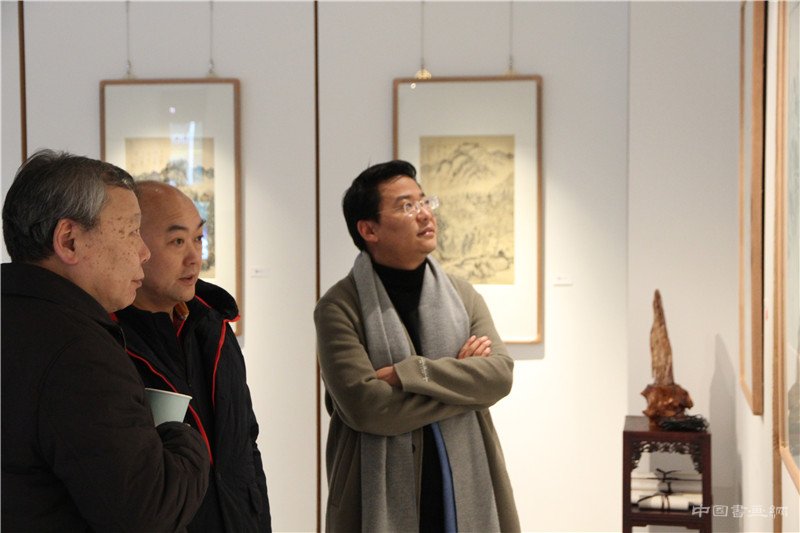 儒雅的艺术一家——“曾来德、李琼珍、曾珍迎春书画展”在朗禾空间开幕