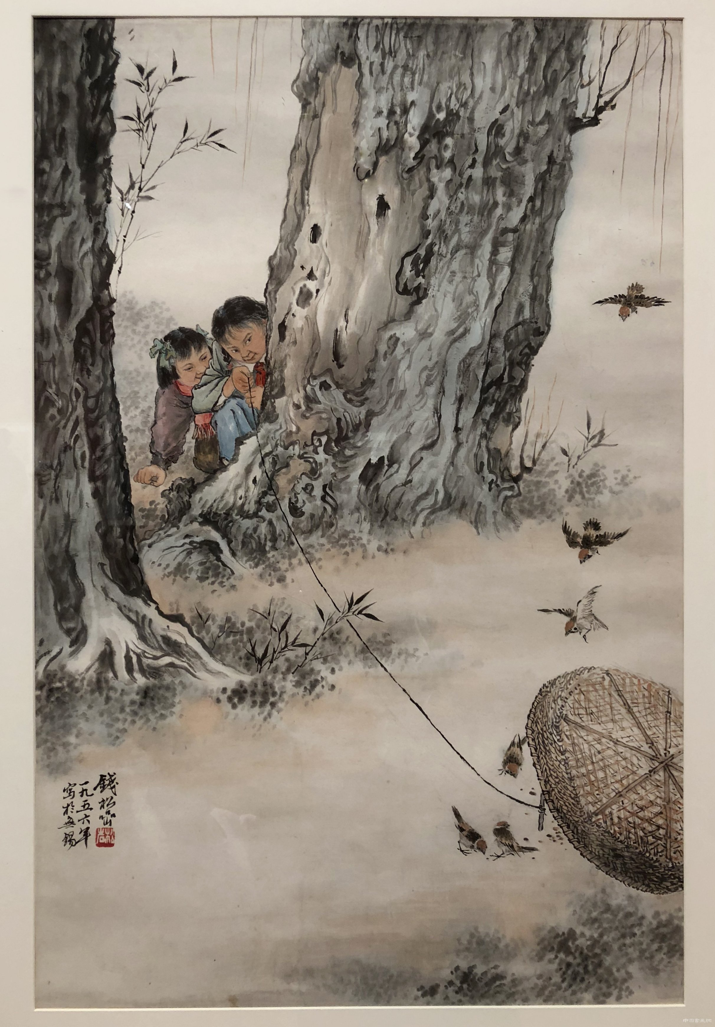 “研朱三百画朝晖——钱松嵒的山水画”