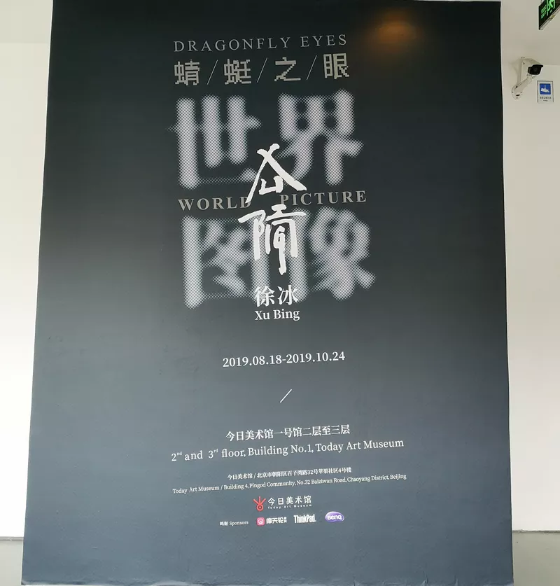徐冰:用“蜻蜓之眼”展开“世界图像”
