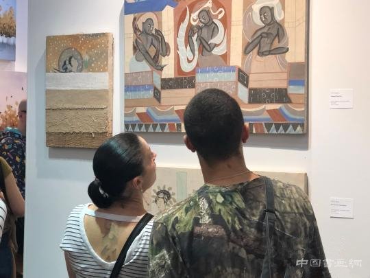 丝路石窟艺术精品亮相纽约 敦煌艺术搭建“跨国桥梁”
