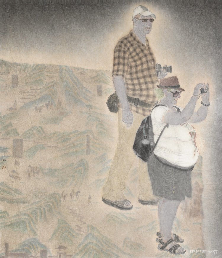 “第十三届全国美展中国画作品展”在济南开幕