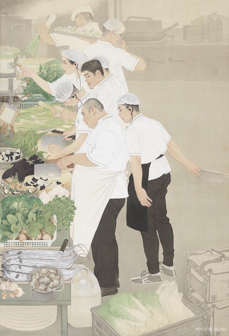 “第十三届全国美展中国画作品展”在济南开幕