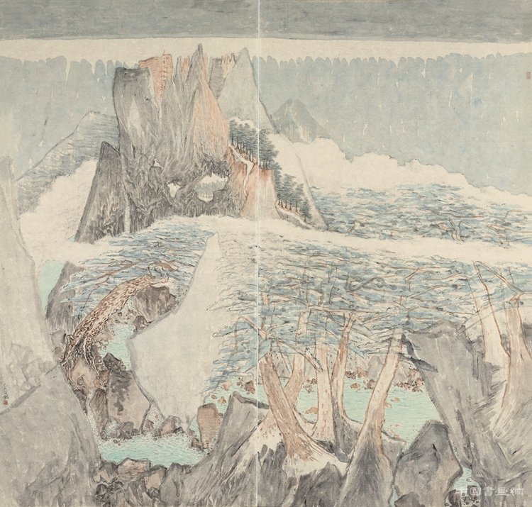 “第十三届全国美展中国画作品展”在济南开幕