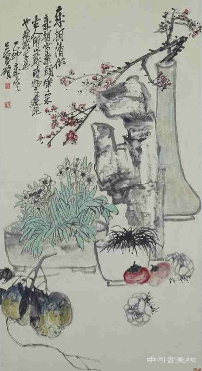 大器晚成的绘画大师:吴昌硕