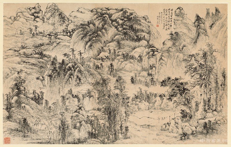  中国美术馆“得自蒲团:画僧懒悟的笔墨禅境”展 开幕
