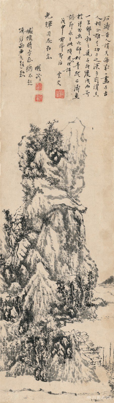  中国美术馆“得自蒲团:画僧懒悟的笔墨禅境”展 开幕