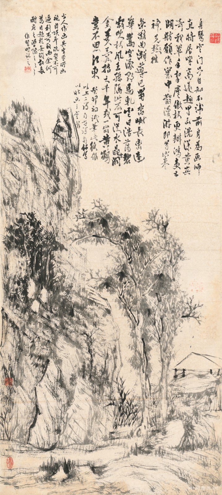  中国美术馆“得自蒲团:画僧懒悟的笔墨禅境”展 开幕