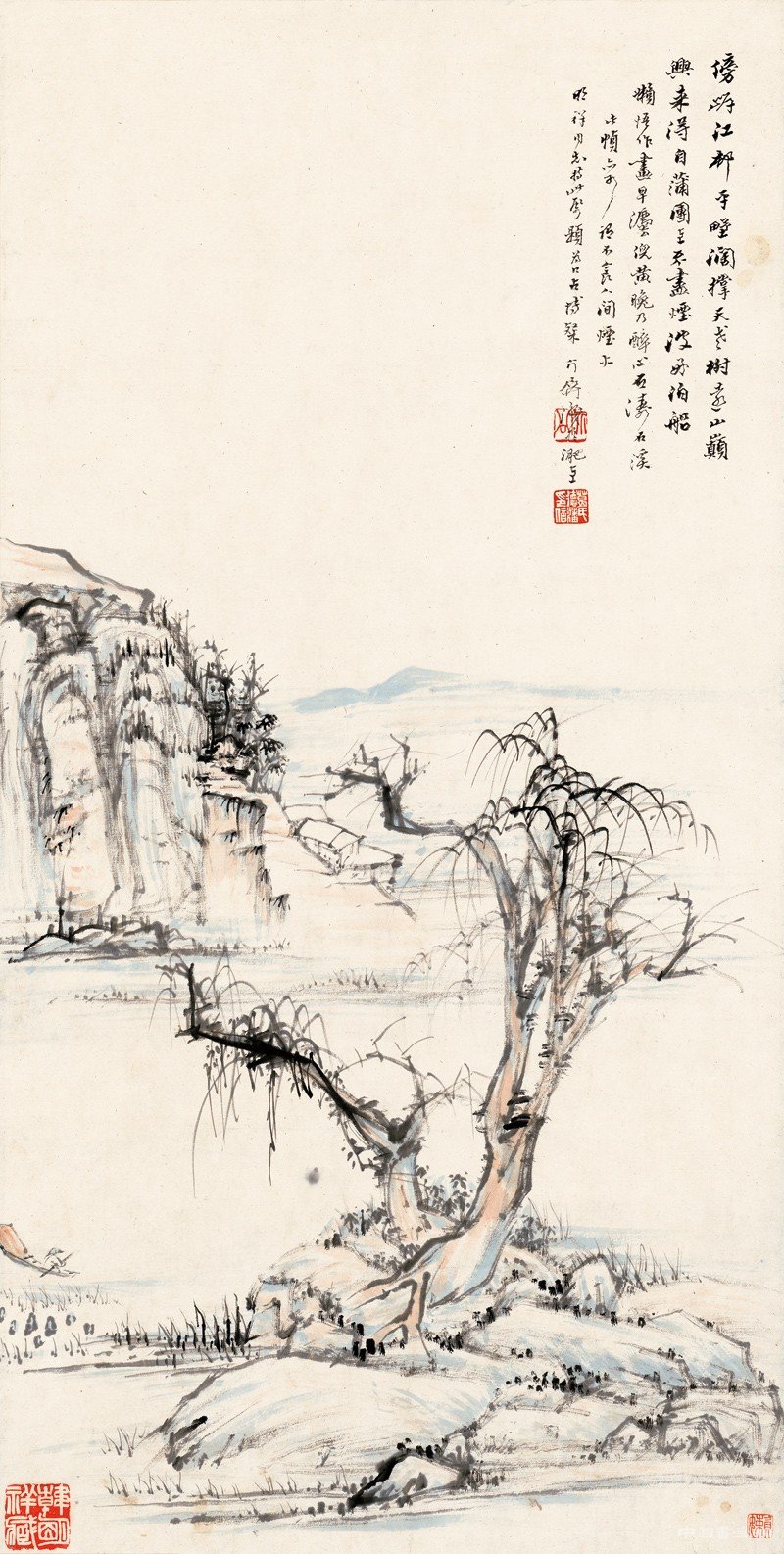  中国美术馆“得自蒲团:画僧懒悟的笔墨禅境”展 开幕