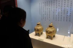 <b>百余件清宫典藏金玉之器在沈阳故宫展出</b>