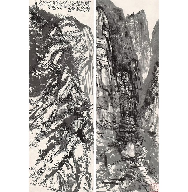 中国嘉德秋拍：石鲁《自古华山一条路》