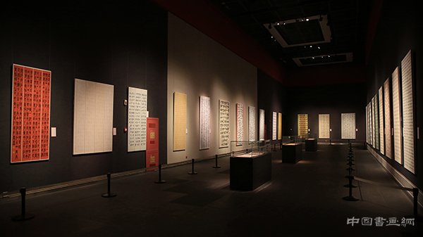  全国第十二届书法篆刻展览 在山东美术馆开幕
