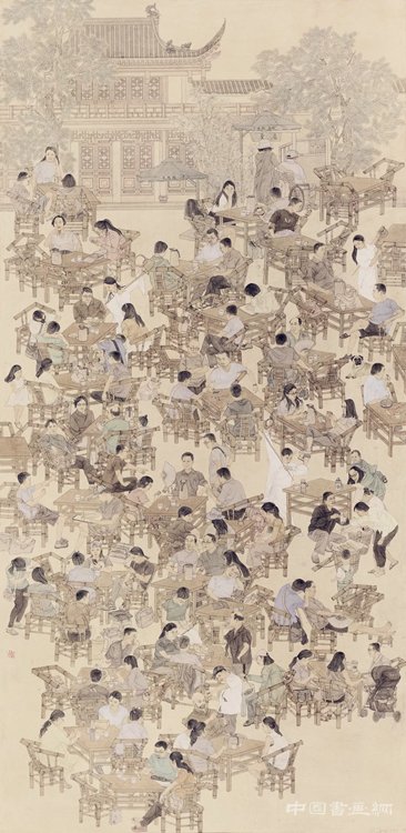 “时代华彩：2019中国百家金陵画展”在南京开幕