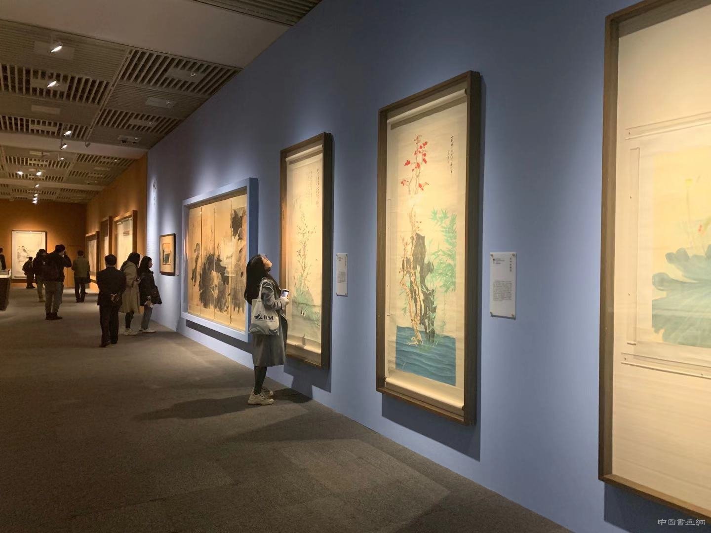  二十世纪八大中国画家代表作品齐聚南京博物院