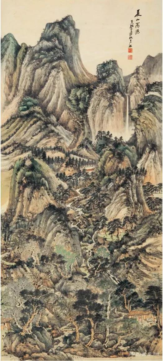  二十世纪八大中国画家代表作品齐聚南京博物院