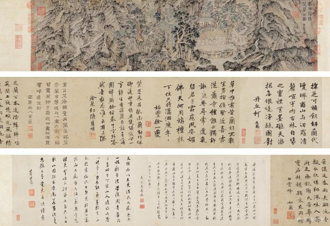 王蒙《芝兰室图》卷1.45亿成交