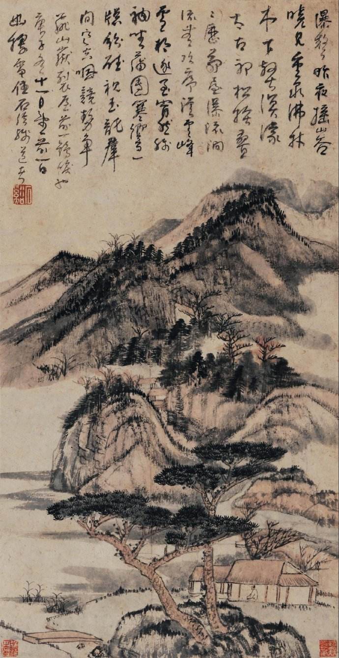 髡残:半野半正、半新半旧
