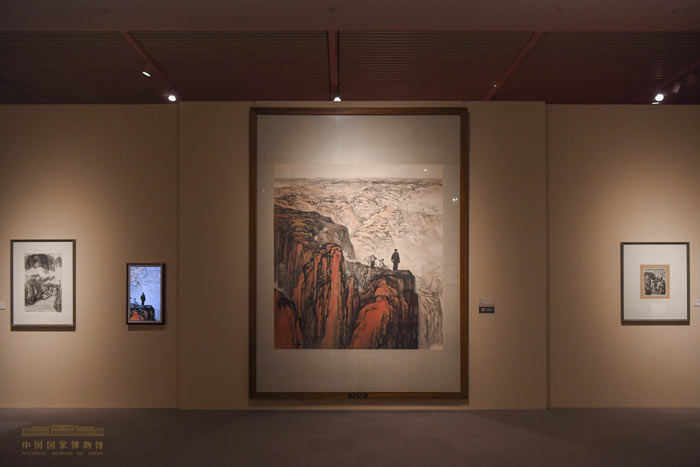 石鲁百年艺术展亮相国博 近400余件作品全面回顾艺术之路