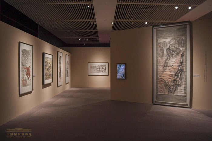 石鲁百年艺术展亮相国博 近400余件作品全面回顾艺术之路