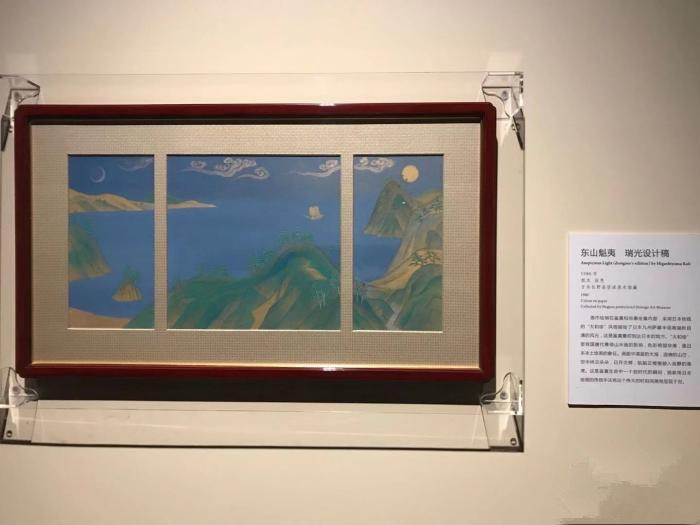 唐招提寺鉴真文物与东山魁夷隔扇画展在上海开幕