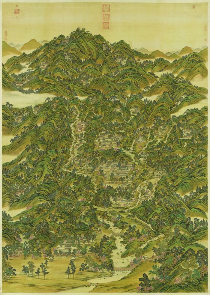 台北故宫呈现“巨幅名画展”