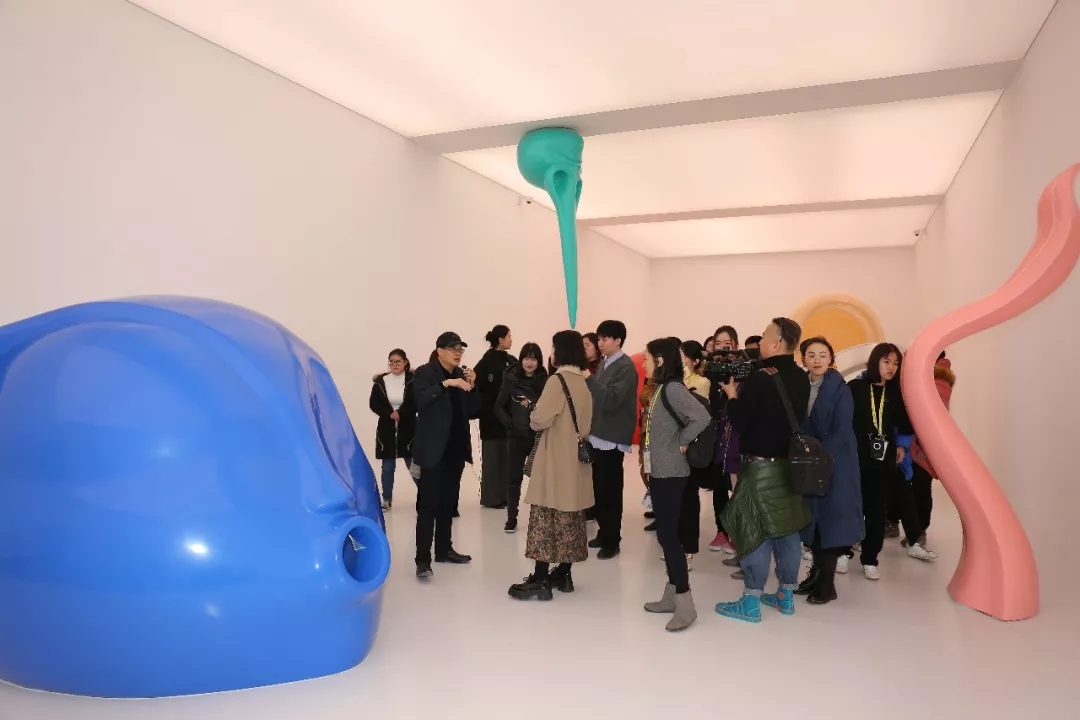 北京民生跨年大展“绵延的寓言——陈文令艺术个展”开幕