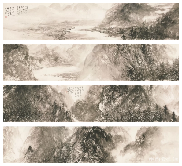  北京画院美术馆展出黎雄才百余件画作