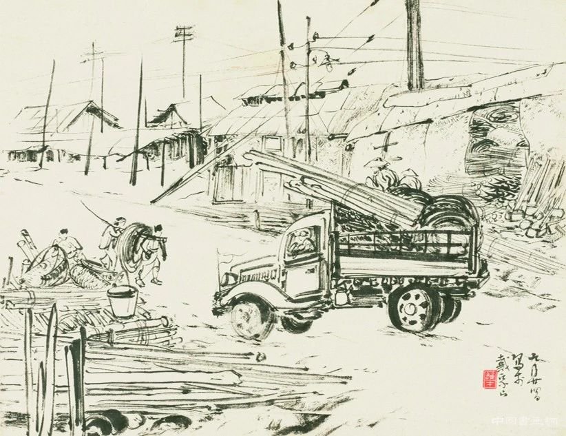  北京画院美术馆展出黎雄才百余件画作