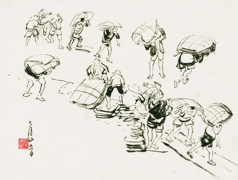  北京画院美术馆展出黎雄才百余件画作