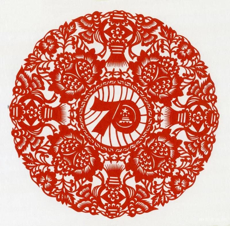 民间美术 山花烂漫