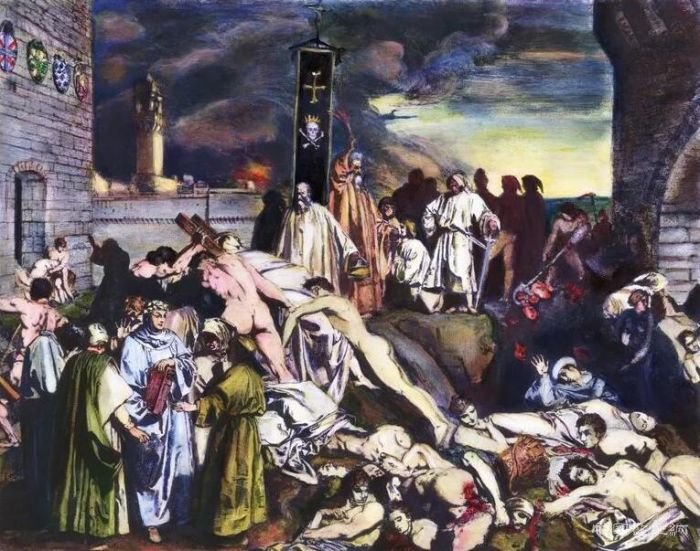 历史上的灾难：世界名画中的八大瘟疫
