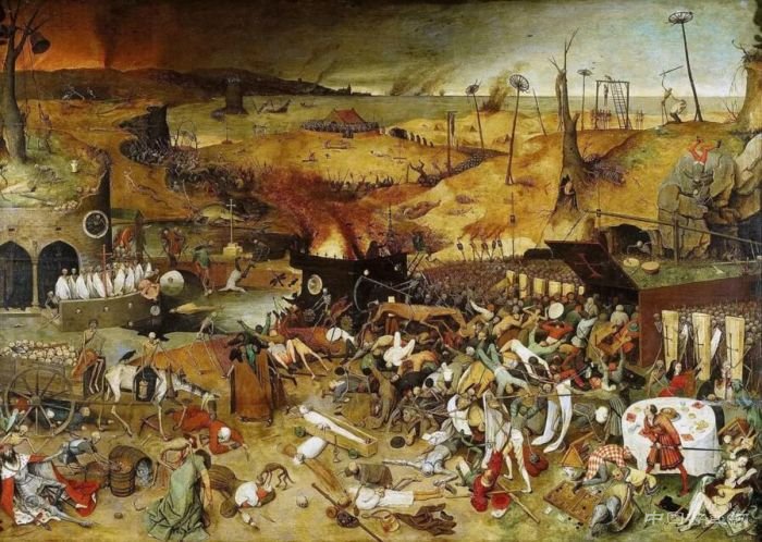 历史上的灾难：世界名画中的八大瘟疫