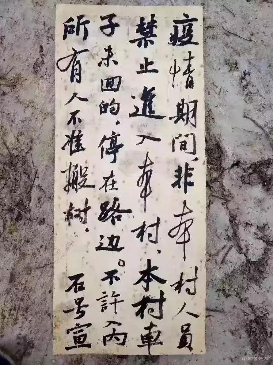 学以致用:《疫情帖》、《别来我家帖》火了!