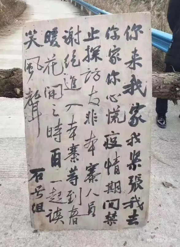 学以致用:《疫情帖》、《别来我家帖》火了!
