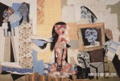 <b>毕加索巨幅拼贴画亮相英国皇家艺术研究院</b>