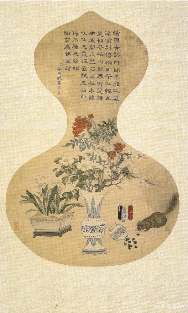 “金盏银台”与文物:古画、盆景、服饰中的水仙
