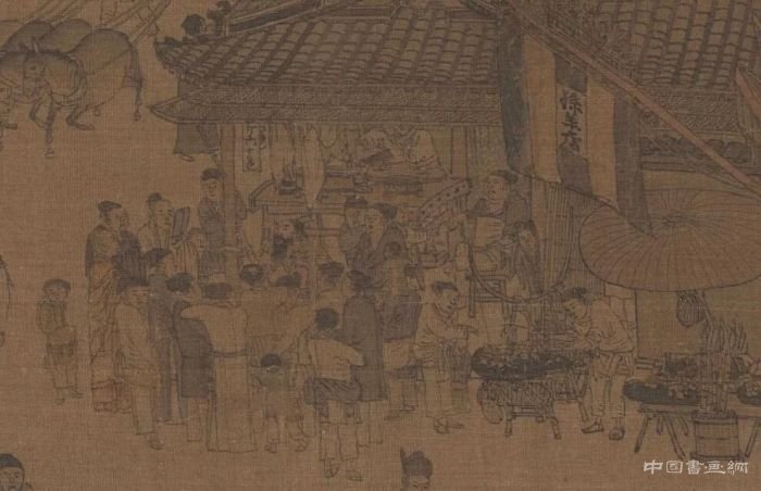 从《清明上河图》里看宋人都吃啥?