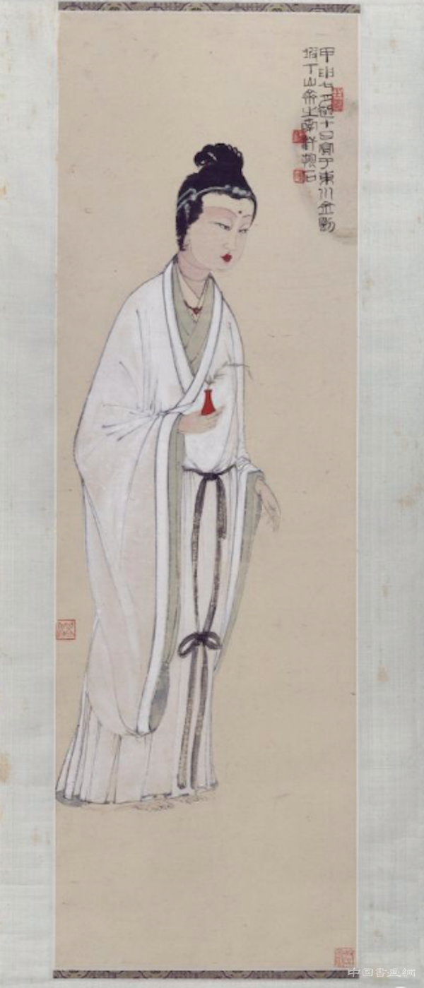 观音像变迁：从晋代留须铜像到傅抱石画作