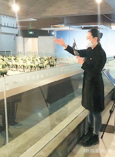 甘肃省博物馆直播现场 淘宝直播供图 直播 文博行业数字化发展的新趋势