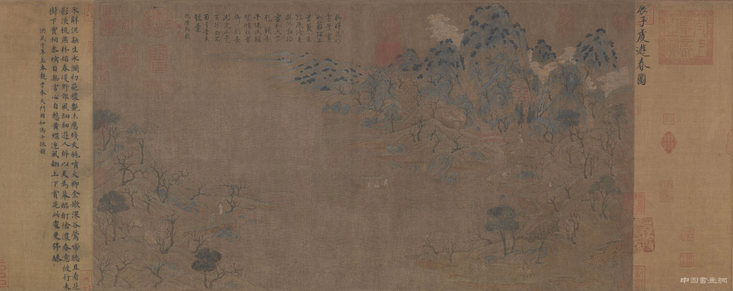 三月三里宜“游春”,人间犹有展生笔