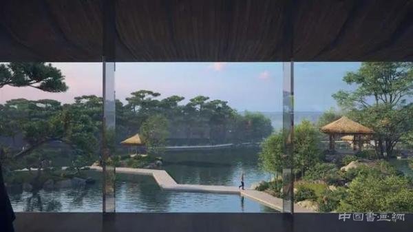 张大千艺术博物馆以“八德园”为蓝本,预计明年9月完工