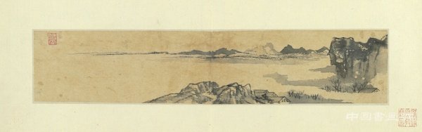 台北故宫博物院开展受赠书画