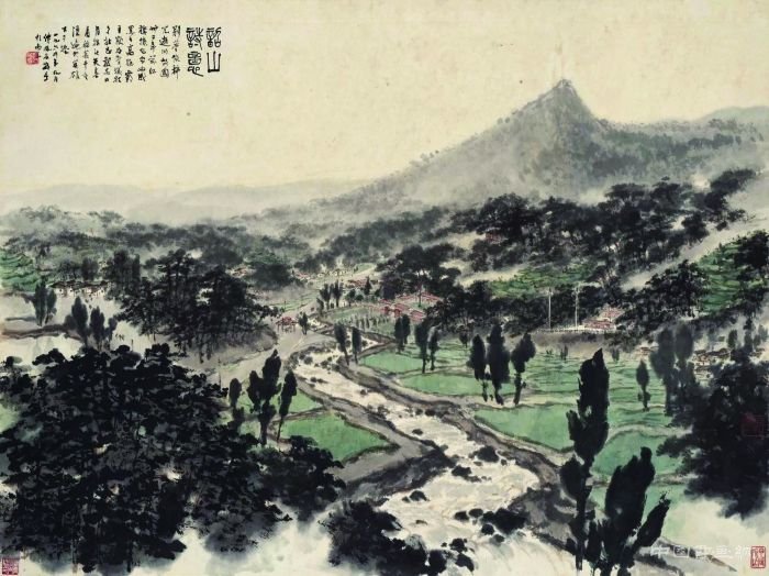 傅抱石《听泉图》高价成交的理由