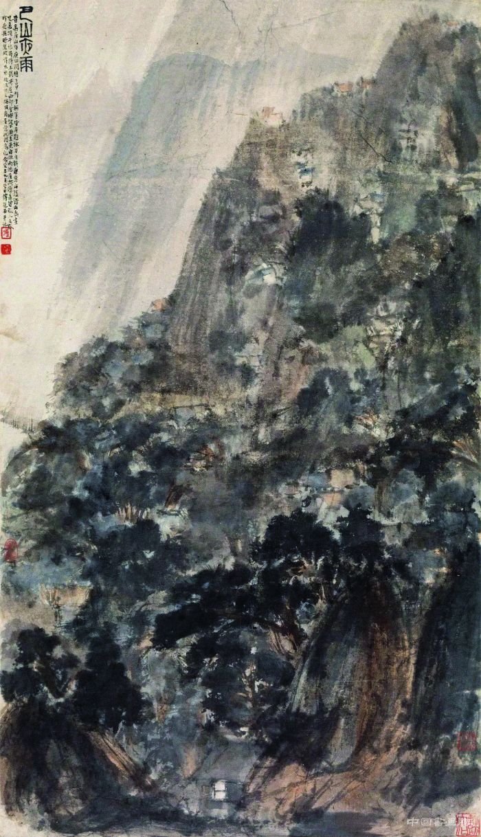 傅抱石《听泉图》高价成交的理由
