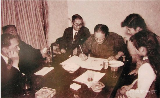  画坛双子星 南张和北溥