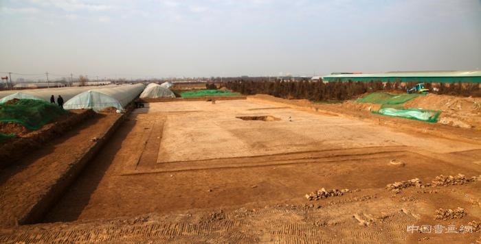 西安汉长安城遗址发现西汉建筑遗址