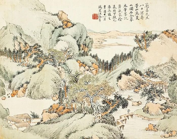 陈达《四时山水》领衔2020“雅趣东方”拍场