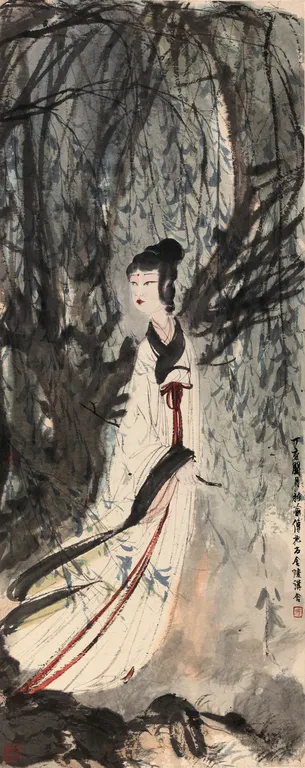 备受青睐的仕女画