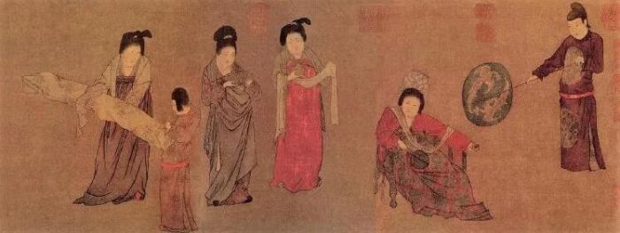 备受青睐的仕女画