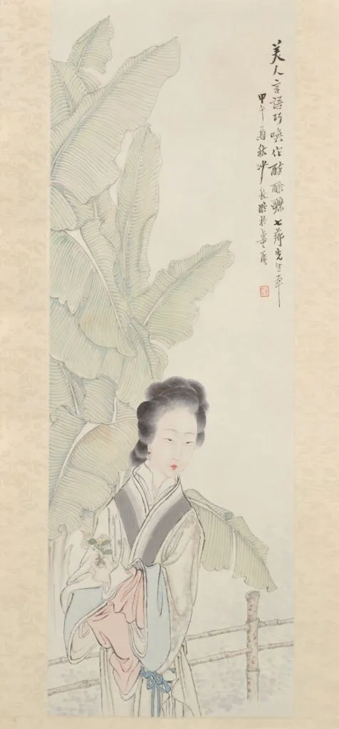 备受青睐的仕女画